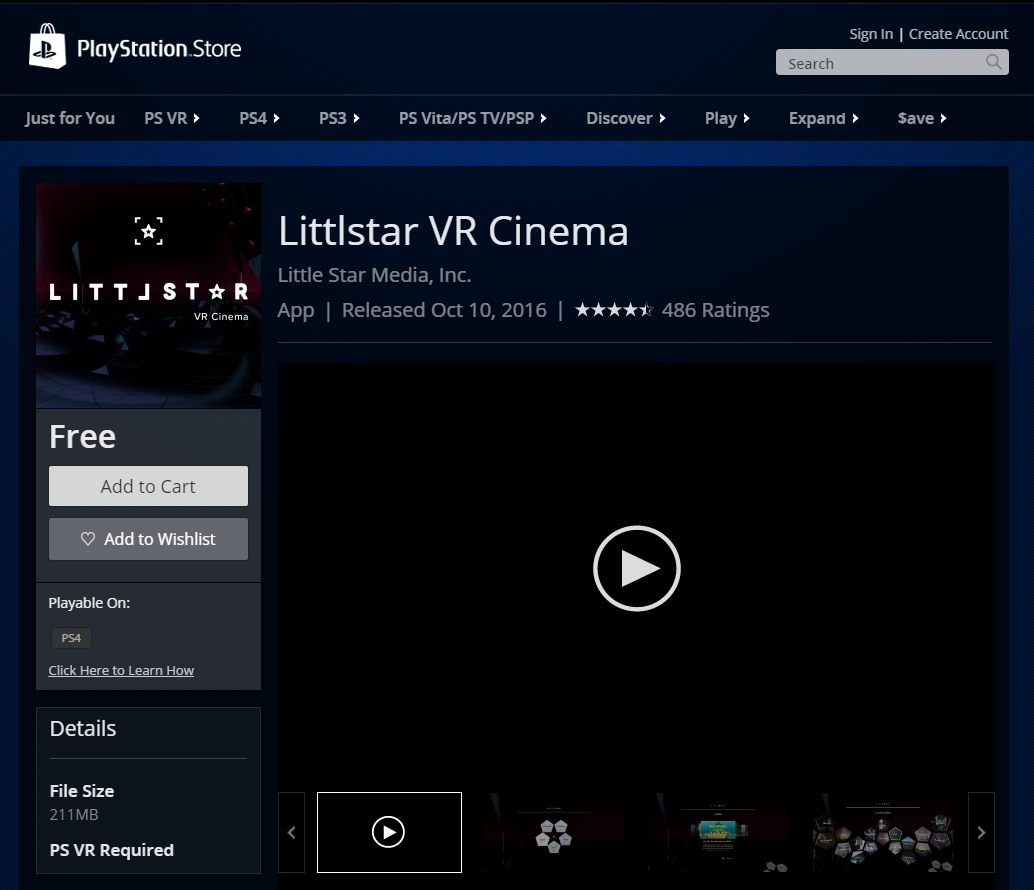 PlayStation VR porn - Littlstar